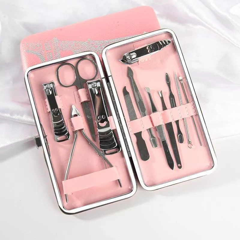 12pcs set za rezanje nohtov z vrečko PU